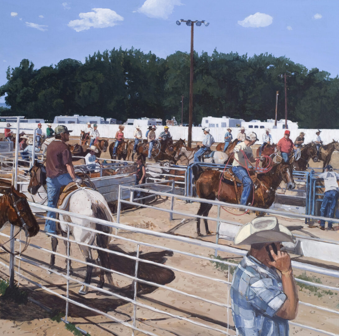 ROPERS<br>
2013<br>
60" x 60"
